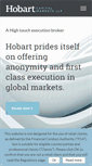 Mobile Screenshot of hobartcapital.com